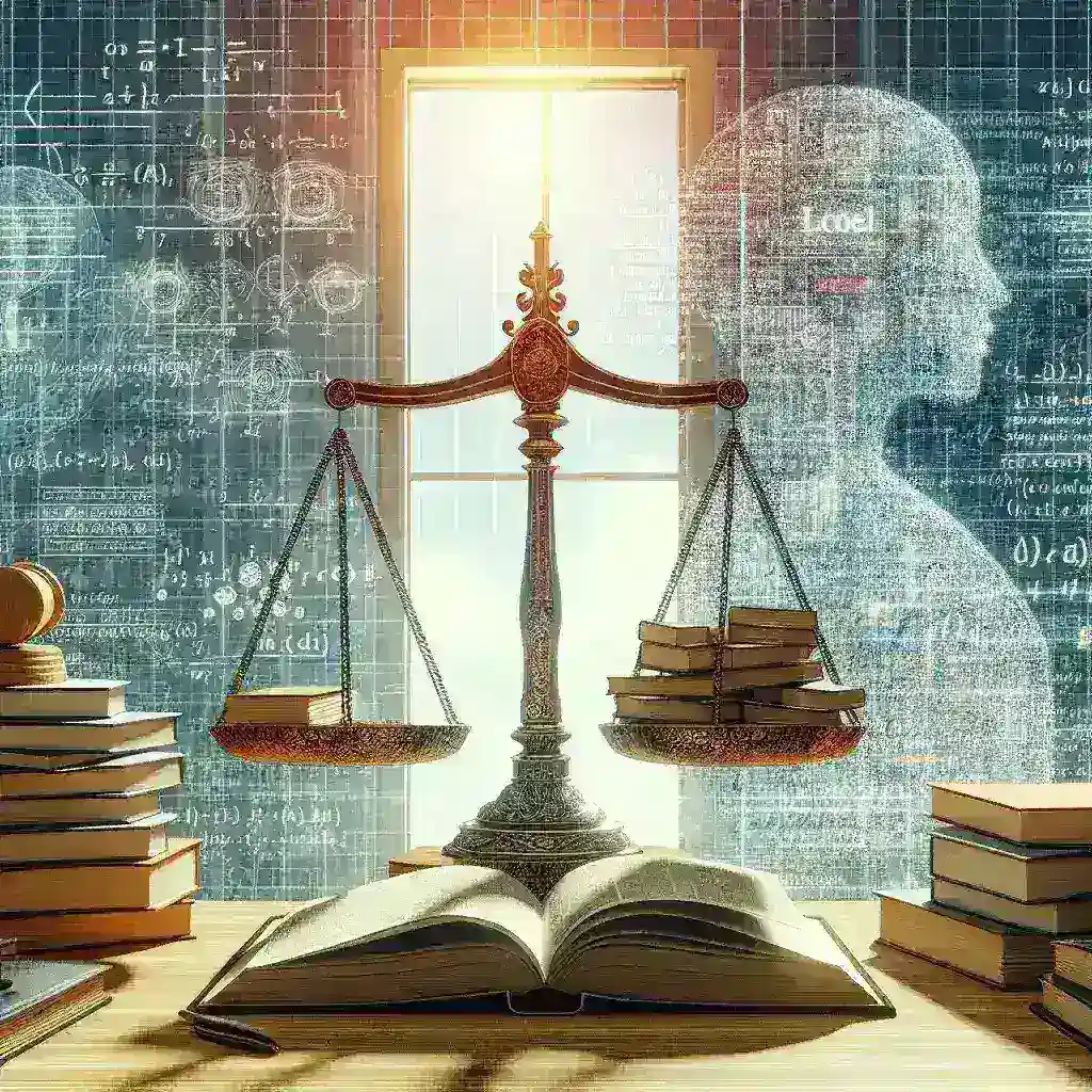 "Imagem representativa do tribunal, simbolizando a vitória judicial da Anthropic em processo sobre treinamento de inteligência artificial com livros."