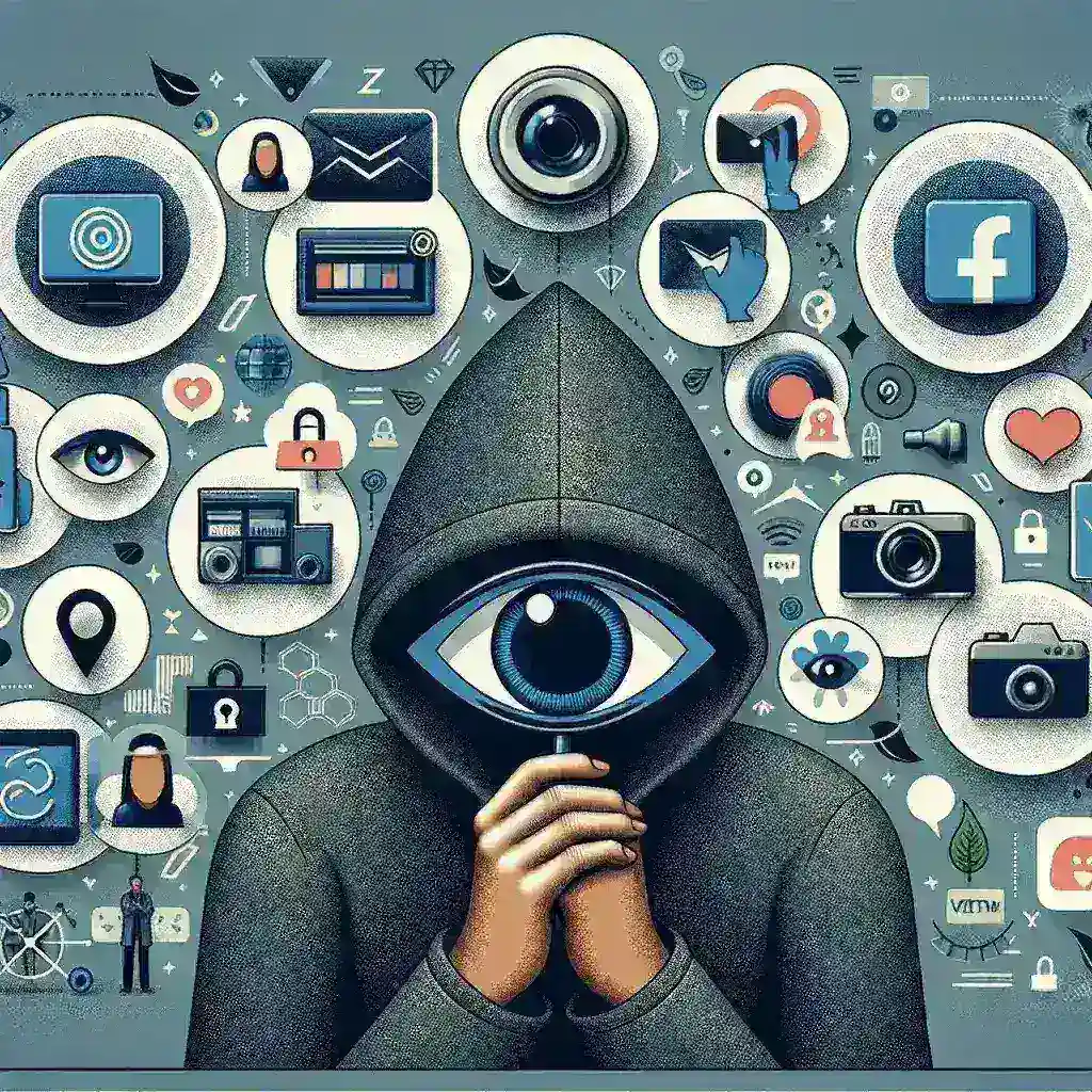 "Visualizador de Stories do Instagram: Usuário visualizando Stories anonimamente no aplicativo, representando o guia completo sobre como acessar conteúdo no Instagram sem ser visto."